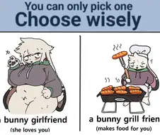 바니걸 여친vs바니 그릴 여친