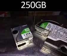 250 GB 하드디스크
