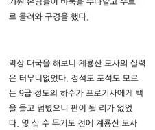 계룡산 바둑 도사 이야기