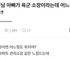 소개팅남 아빠가 육군 소장이라는데 어느정도 위치야?