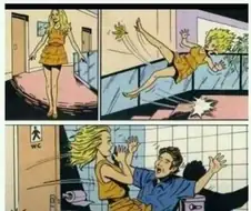 럭키스케베 따윈 우스운 서양 만화.manwha