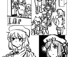 소녀전선) 요새 유행인거같길래 예전에 그린만화 재탕 가져왔어요