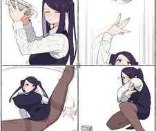 칵테일 만드는 바텐더 누나 .manwha