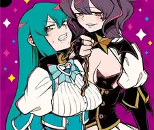 마법동경) 표지만 보면 마법소녀 하드 조교 백합물