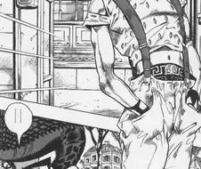 죠죠작가가 만화 얼굴에 명암을 안넣었다면?.jpg