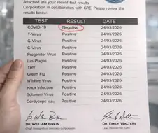 아싸 코로나 검사했는데 음성 나옴