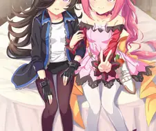 말딸) 옷 바꿔입은 우라라와 라이스