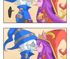 [롤]빼빼로 먹는 만화