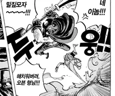 원피스 오븐이 흰수염 따라한거 아니냐 썰도 좋아함