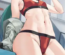 후방) 납작한데 몸매는 좋음