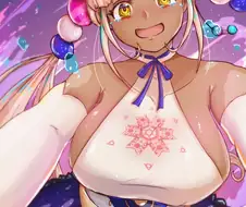 (버튜버,후방)목성사이즈 찌찌볼래?