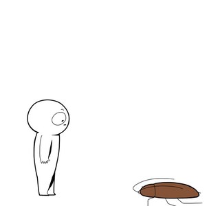 거대 바퀴벌레랑 동거하는 만화