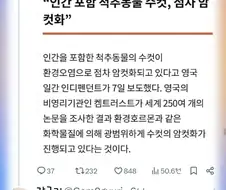 척추 동물 수컷들, 점차 암컷화