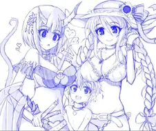 프리코네) 시즈루 에리코 오네쇼타