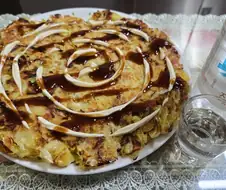 야옹이랑 오토코노코미야끼 먹음