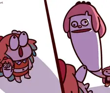 버튜버) 사로 은밀한걸 보여주는 타카모리 커플.manga