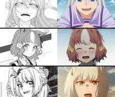 말딸)신데그레 애니와 코믹스 비교