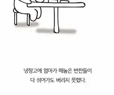 엄마가 돌아가셨다.manga