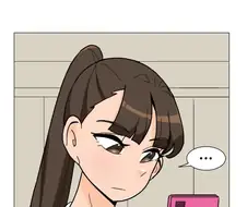 일진녀에게 잔뜩 매도 당하는 만화.manhwa