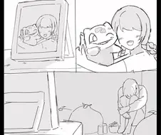 죽은 애완동물이 되살아나 돌아온 망가 manga
