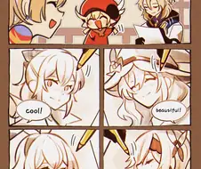 원신) 페보니우스 기사를 알려주는 만화