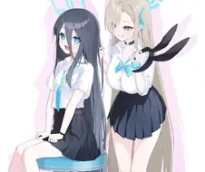 블루아카)갸루가 된 아리스.manwha