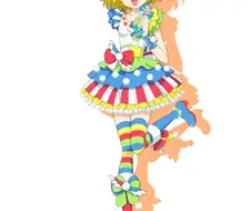 여아용애니 주연 캐릭터가 연기한 대마인