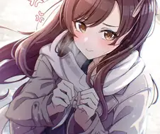 @) 프로듀서에게 토라진 아마나.