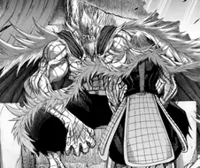 어떤 만화의 아서왕과 모드레드.