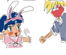 20세기 후반에 제작 된 바니걸 마법소녀 빠.구리 하는 로망 넘치는 애니...