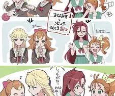 프리큐어)어딘가 모르게 닮은 두 사람.jpg