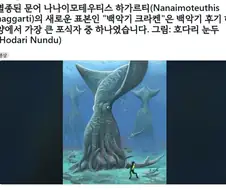 백악기에 살던 거대 문어