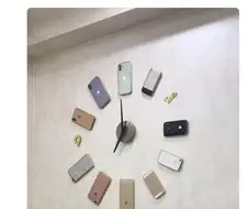 아이폰으로 시계를 만들었어요