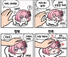 도로롱 4컷 만화