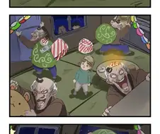 충격주의) 흉악한 강도가 혼자있는 여자아이집에......manhwa