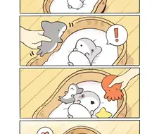 아기 상어 달래기.manhwa