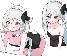 블루아카)밤에 보는 전혀 불건전하지 않은 짤.manga