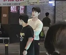 연예인 실물체감 사진