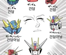 건담) 한때 잘못 널리 알려진 사실