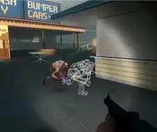 FPS 게임에서 히트박스 위치