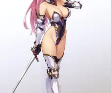판타지풍 하이레그 투사