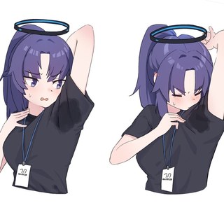 블루아카) 킁킁