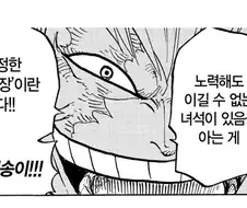 원피스) 스스로 말해놓고 그걸 지키지 못한 남자.