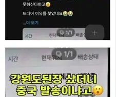 중국산으로 오해받은 이유