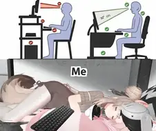 목 아프지 않는 올바른 컴퓨터 자세