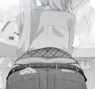 ㅎㅂ) 우연히 만난 좋아하는 선배의 뒷주머니.manhwa