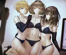 @) 후방 속옷 촬영 후레 카에데 후미카
