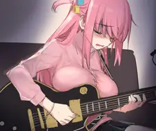 봇치)기타칠때 일어나는 헤프닝