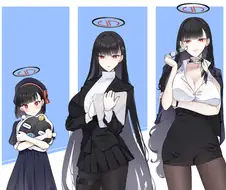 블루아카)리오 성장과정