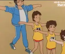 빛나리 중학교 시절의 하니